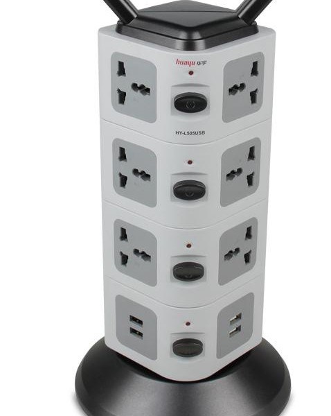 Ổ Điện 3 Tầng Có 2 Cổng USB 11 Ổ Điện 3 Công Tắc - Ảnh 3