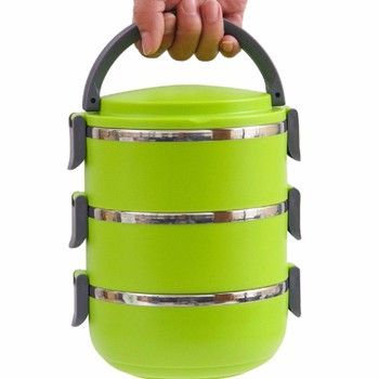 Hộp Cơm Giữ Nhiệt 3 Tầng Easy Lock - Ảnh 4