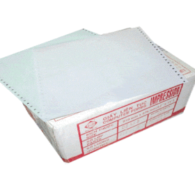 Giấy liên tục 1 liên 210x279mm - chia 2