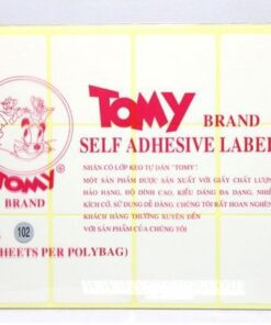 Giấy decal Tomy A5 109