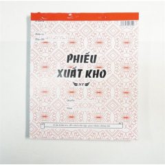 Phiếu xuất kho 3 liên A4