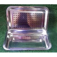 Khay đựng ly inox