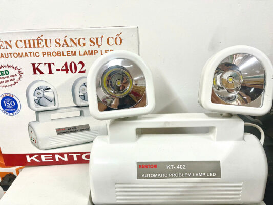 💡🔋 ĐÈN SỰ CỐ KHẨN CẤP KENTOM KT-402 – TỰ ĐỘNG BẬT SÁNG KHI MẤT ĐIỆN, AN TOÀN CHO MỌI KHÔNG GIAN! 🏠🏢